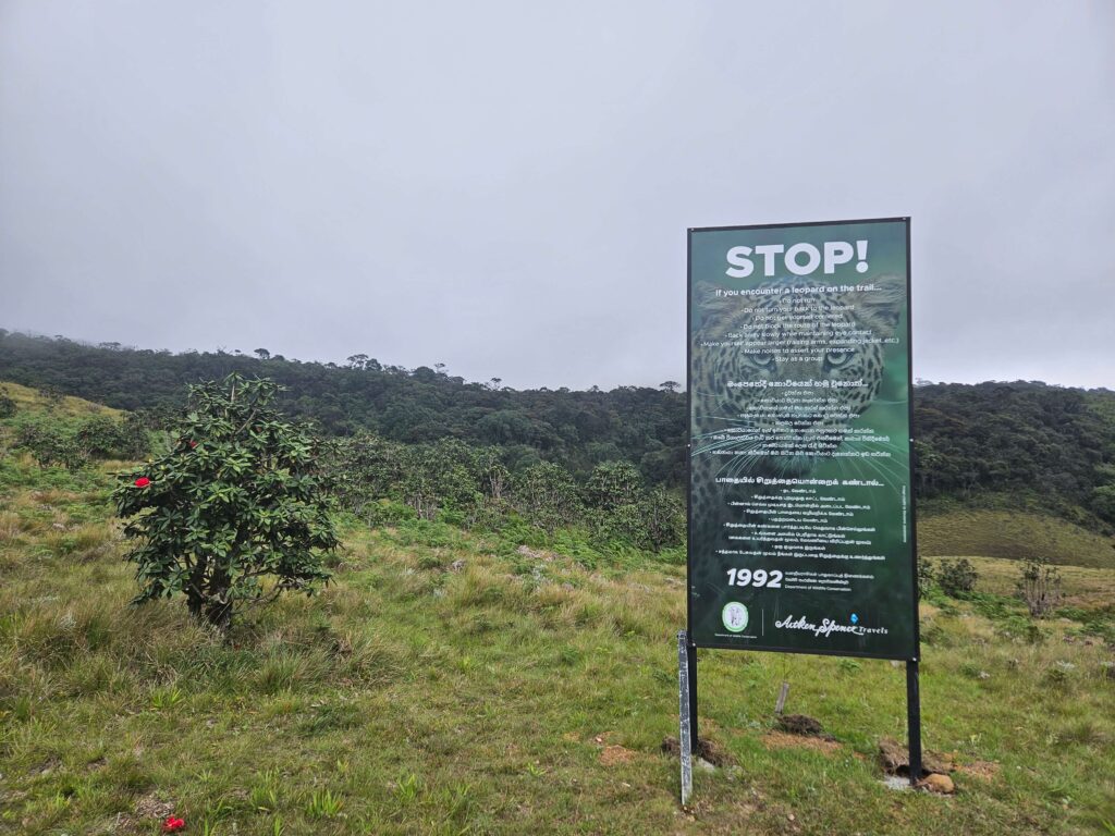 Notice Board for Wild Leopards